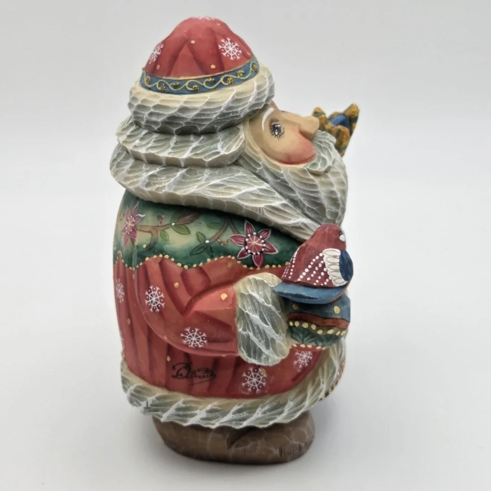 G. DeBrekht 2008 Flitter Flutter Old World Santa Limited Edition Series 518014